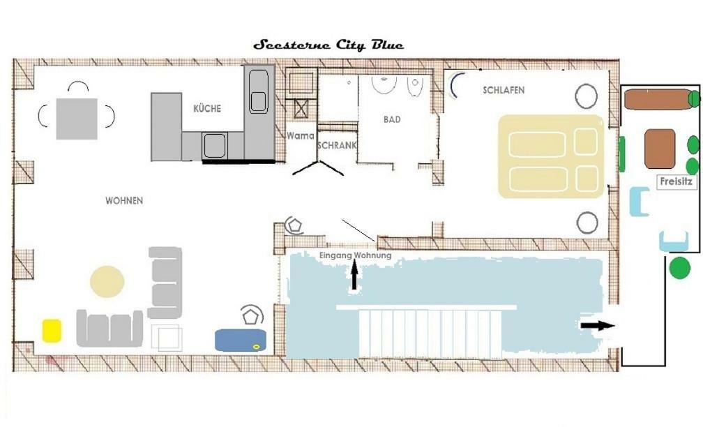 Seesterne City Appartement Konstanz Buitenkant foto